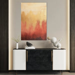 Abstract 326 Canvas Art 18" x 24" / 45 x 60 cm / Black