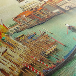 Landscape 326 Canvas Art 60 x 40 cm / Black