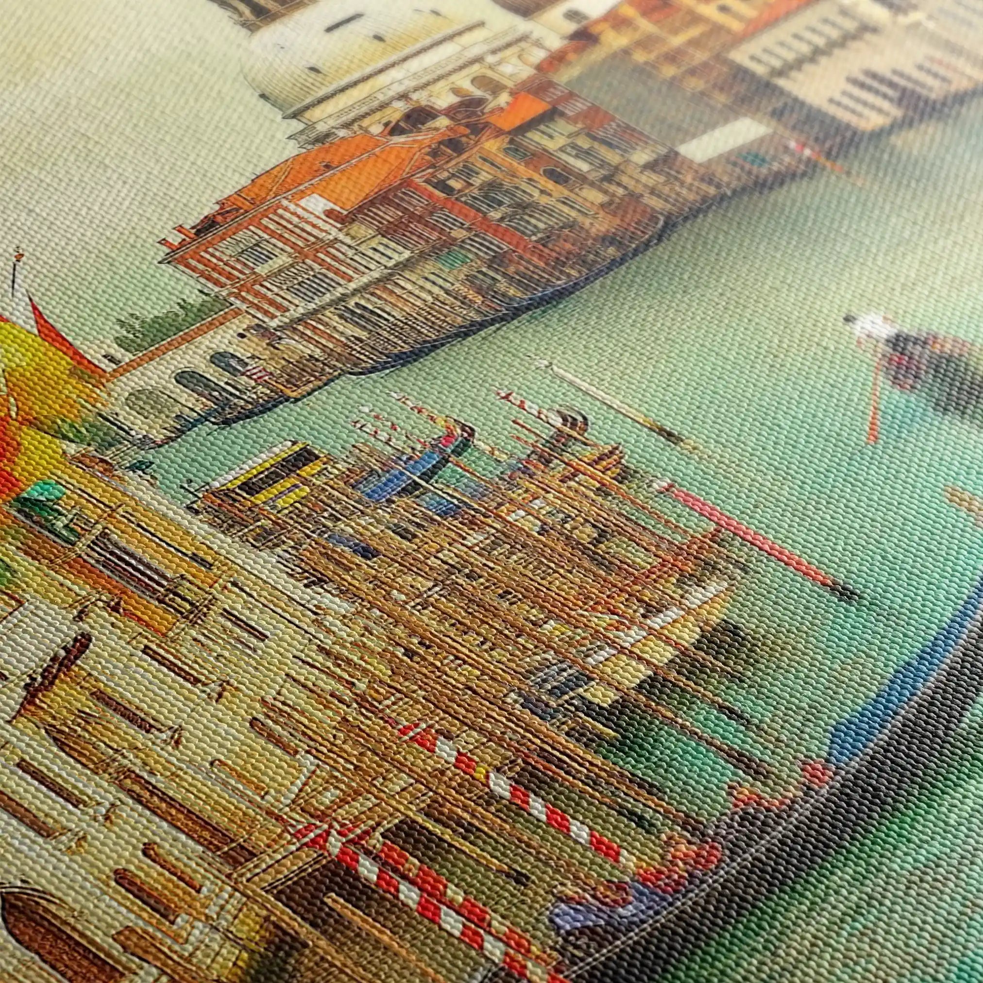 Landscape 326 Canvas Art 60 x 40 cm / Black