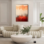 Abstract 327 Canvas Art 18" x 24" / 45 x 60 cm / Black