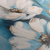 Floral 327 Canvas Art 18" x 24" / 45 x 60 cm / Black
