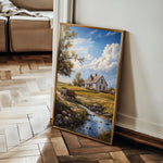 Landscape 327 Canvas Art 18" x 24" / 45 x 60 cm / Black