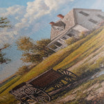 Landscape 327 Canvas Art 18" x 24" / 45 x 60 cm / Black