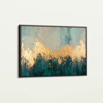 Abstract 328 Canvas Art 18" x 24" / 45 x 60 cm / Black