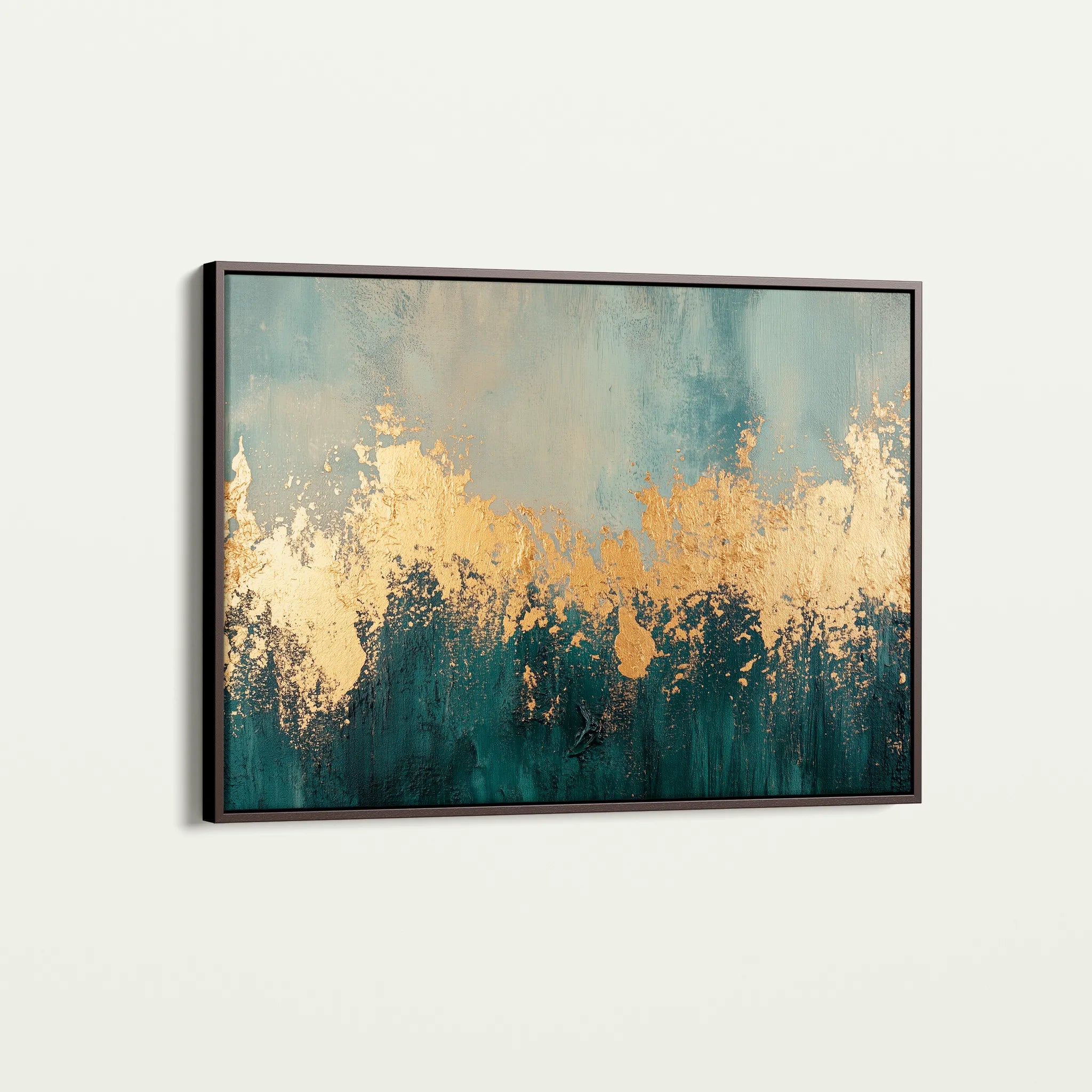 Abstract 328 Canvas Art 18" x 24" / 45 x 60 cm / Black