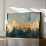 Abstract 328 Canvas Art 60 x 40 cm / Black
