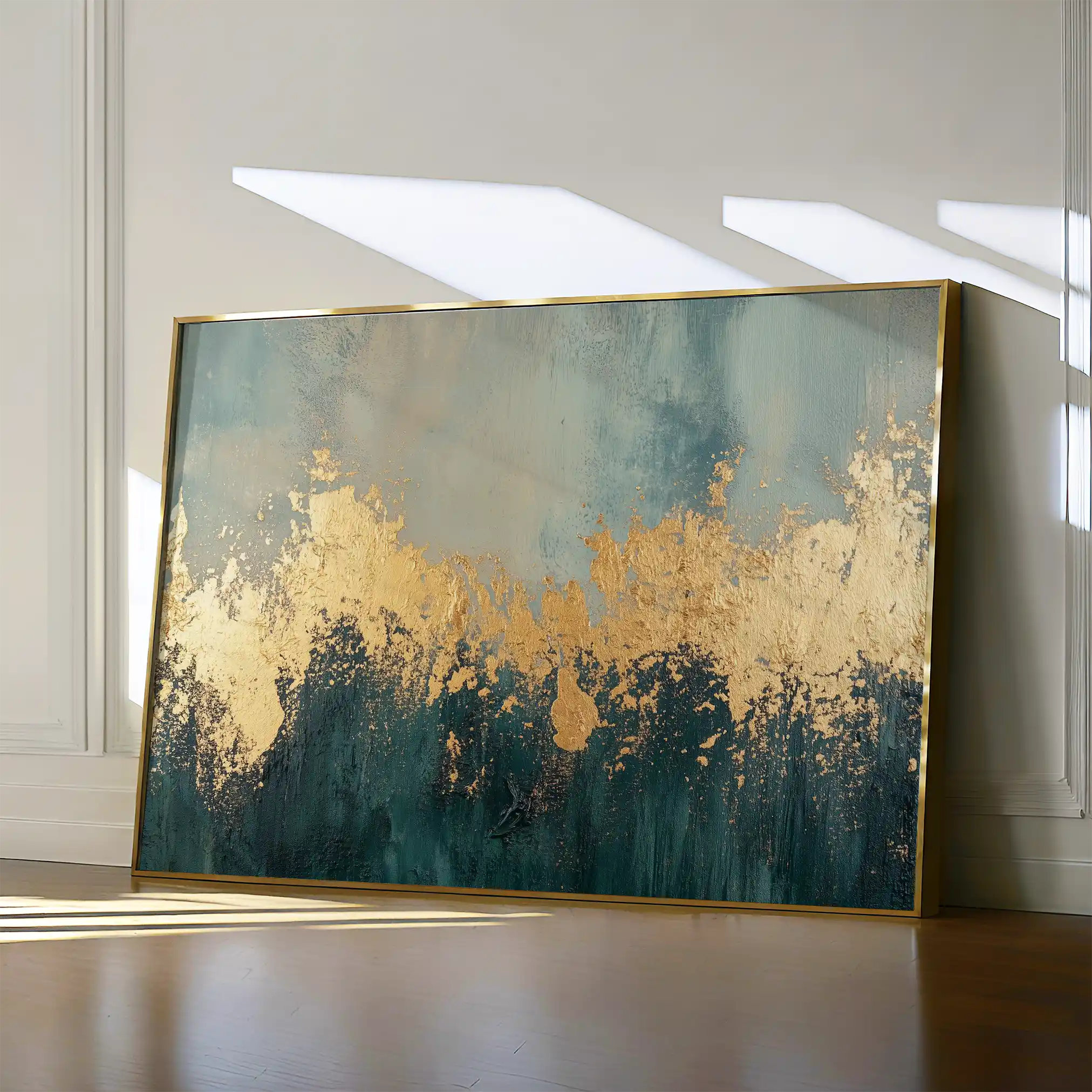 Abstract 328 Canvas Art 60 x 40 cm / Black