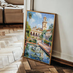 Landscape 328 Canvas Art 18" x 24" / 45 x 60 cm / Black