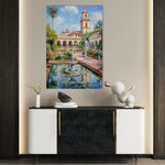 Landscape 328 Canvas Art 18" x 24" / 45 x 60 cm / Black