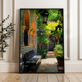 Landscape 329 Canvas Art 18" x 24" / 45 x 60 cm / Black