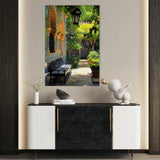 Landscape 329 Canvas Art 18" x 24" / 45 x 60 cm / Black