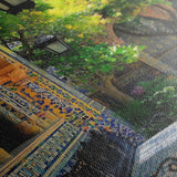 Landscape 329 Canvas Art 18" x 24" / 45 x 60 cm / Black