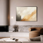 Abstract 330 Canvas Art 18" x 24" / 45 x 60 cm / Black