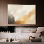 Abstract 330 Canvas Art 60 x 40 cm / Black