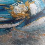 Floral 330 Canvas Art 60 x 40 cm / Black