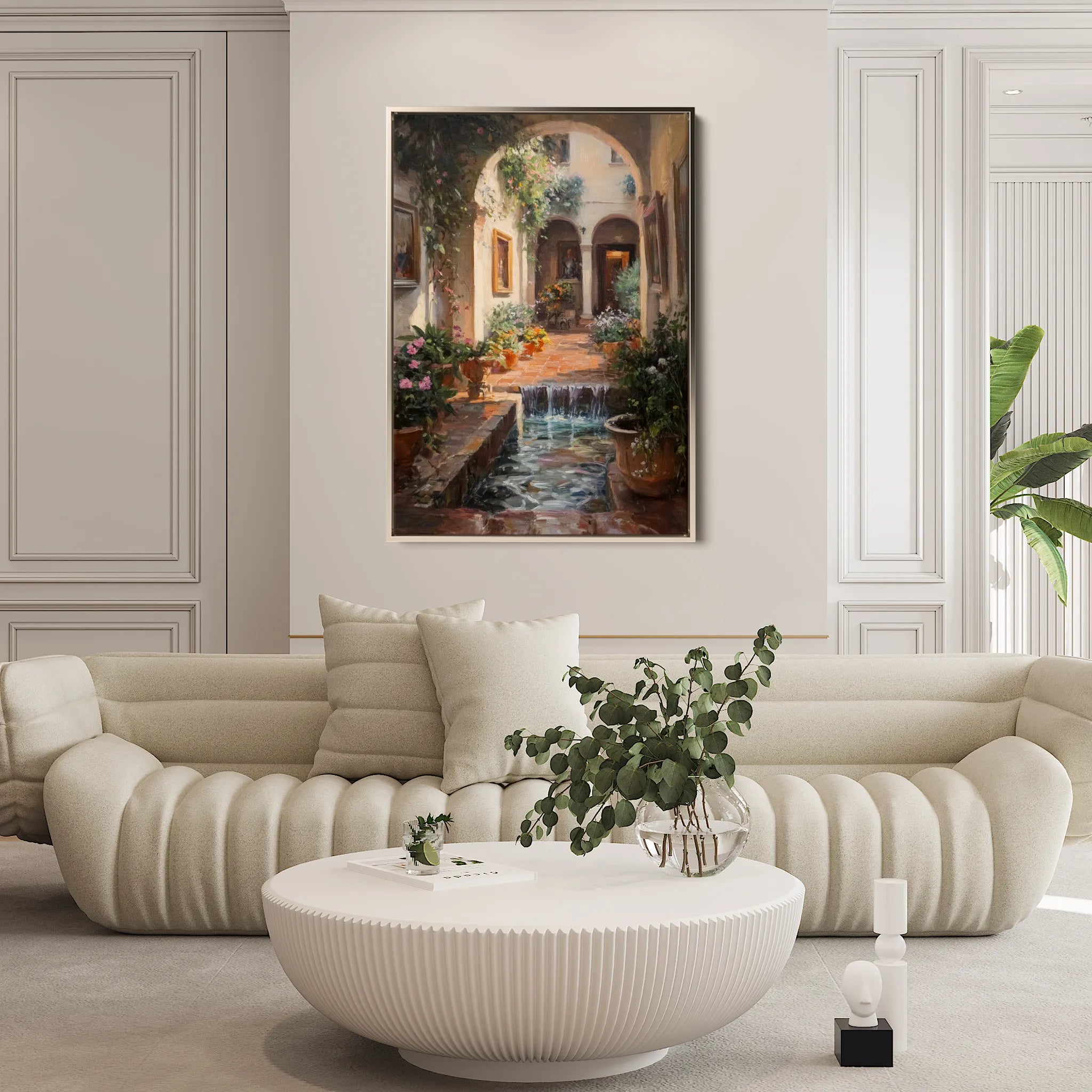 Landscape 330 Canvas Art 18" x 24" / 45 x 60 cm / Black