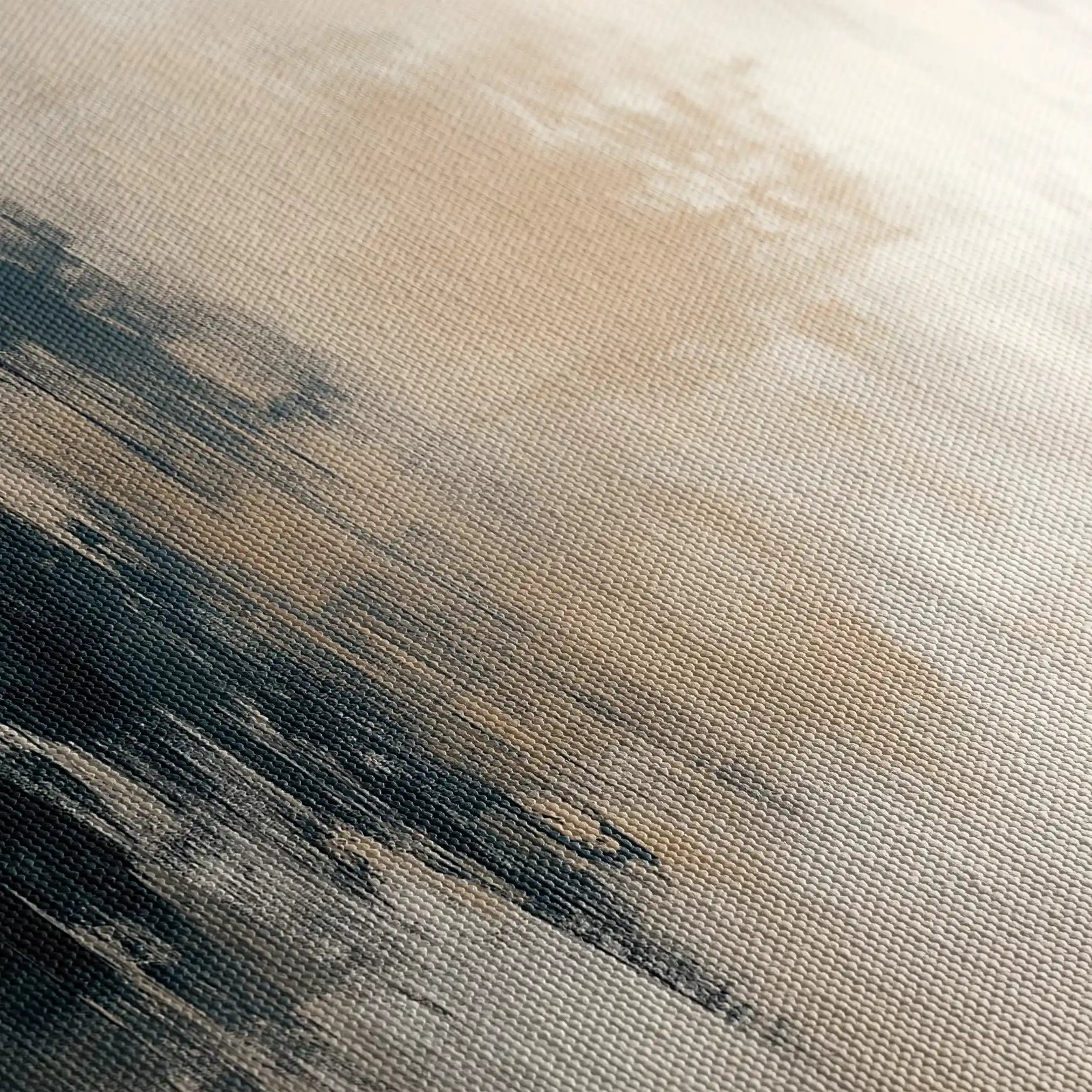 Abstract 332 Canvas Art 18" x 24" / 45 x 60 cm / Black