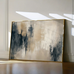 Abstract 332 Canvas Art 60 x 40 cm / Black