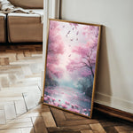 Landscape 332 Canvas Art 18" x 24" / 45 x 60 cm / Black