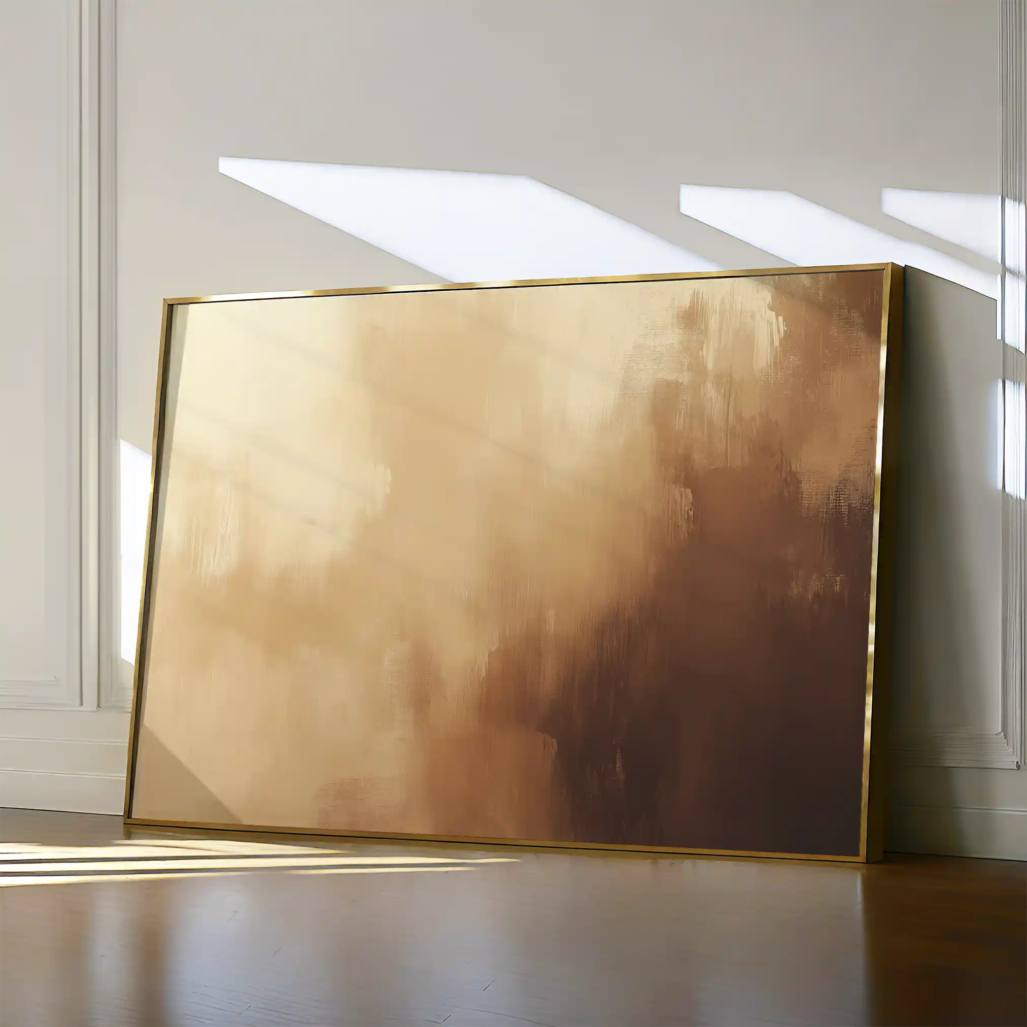 Abstract 333 Canvas Art 18" x 24" / 45 x 60 cm / Black