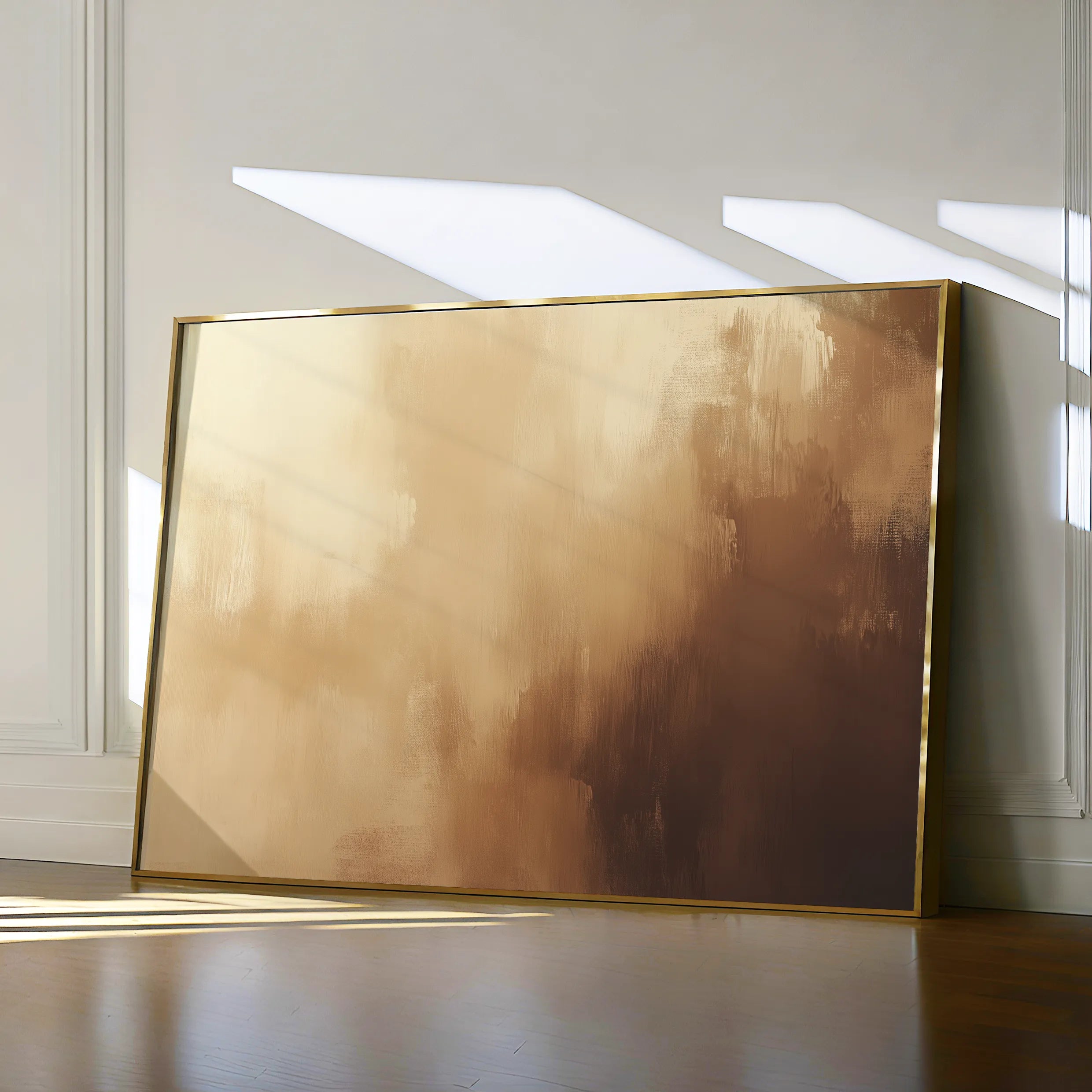 Abstract 333 Canvas Art 18" x 24" / 45 x 60 cm / Black