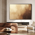 Abstract 333 Canvas Art 18" x 24" / 45 x 60 cm / Black