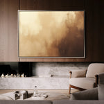 Abstract 333 Canvas Art 18" x 24" / 45 x 60 cm / Black