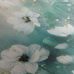 Floral 333 Canvas Art 60 x 40 cm / Black
