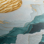 Landscape 333 Canvas Art 18" x 24" / 45 x 60 cm / Black