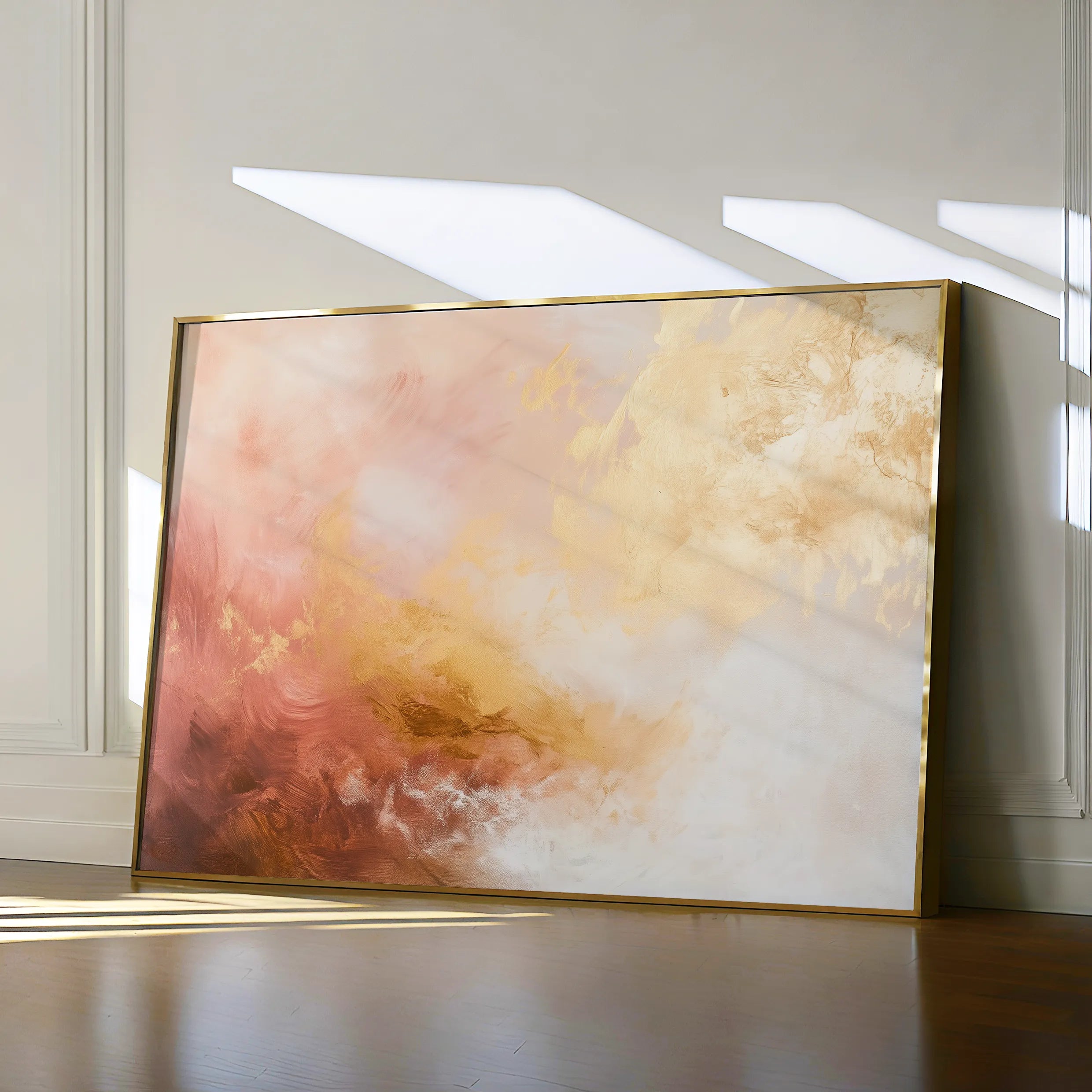 Abstract 334 Canvas Art 18" x 24" / 45 x 60 cm / Black