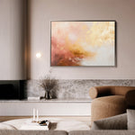 Abstract 334 Canvas Art 18" x 24" / 45 x 60 cm / Black