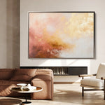 Abstract 334 Canvas Art 60 x 40 cm / Black