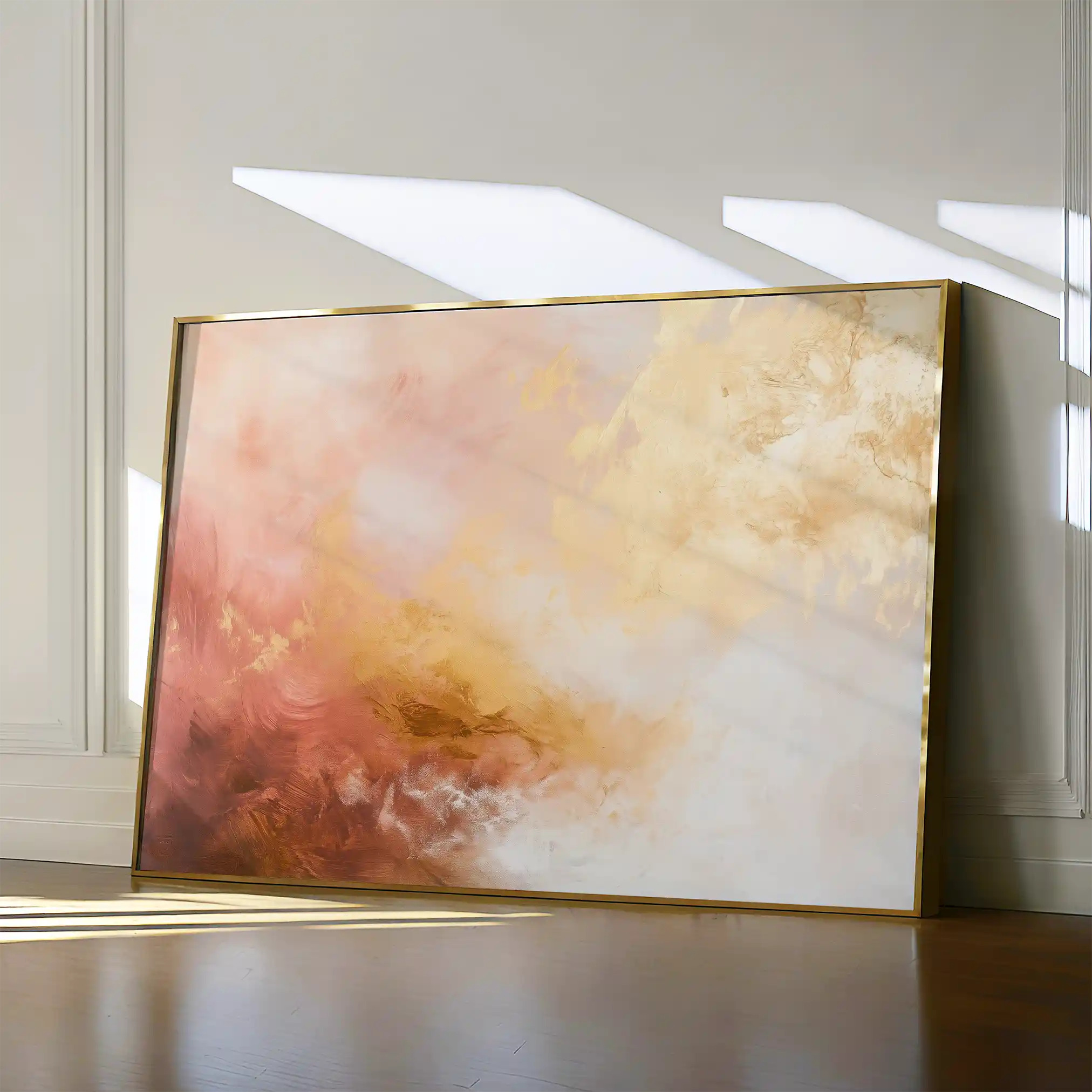 Abstract 334 Canvas Art 60 x 40 cm / Black