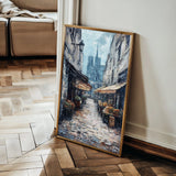 Landscape 334 Canvas Art 18" x 24" / 45 x 60 cm / Black
