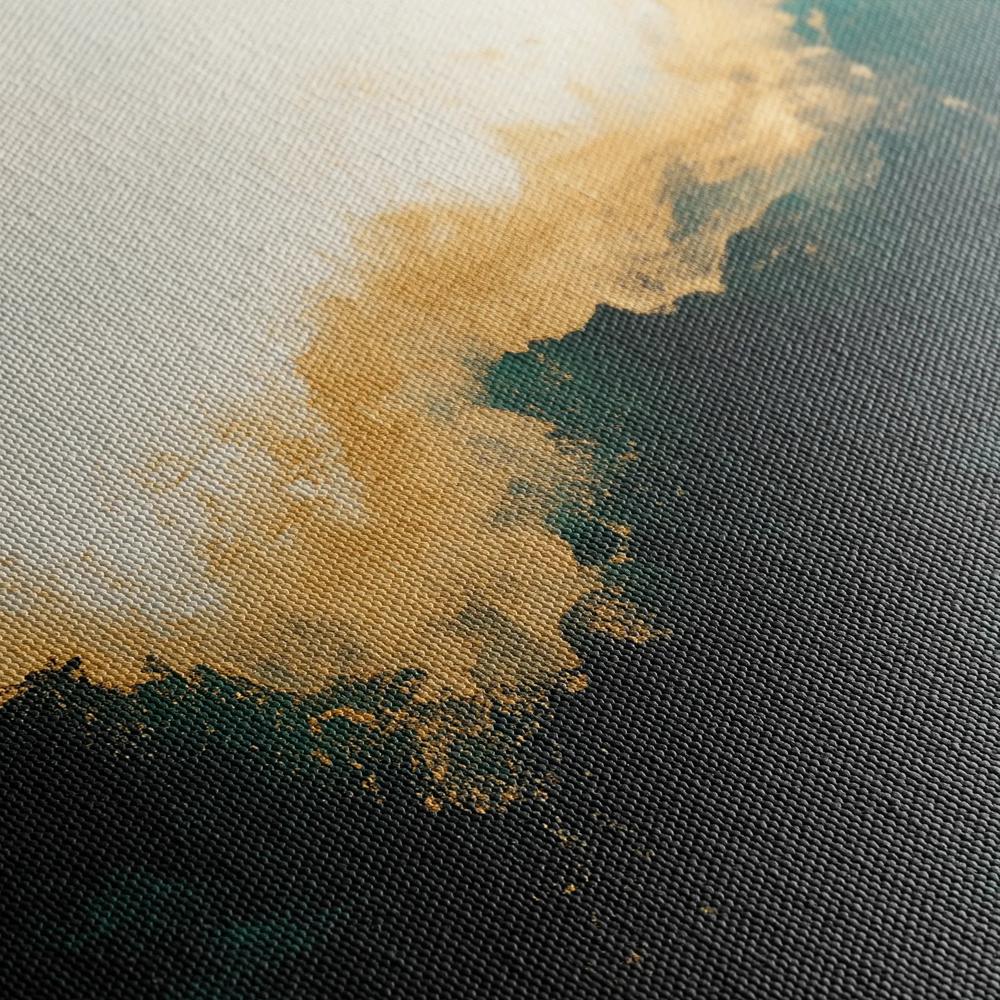 Abstract 335 Canvas Art 18" x 24" / 45 x 60 cm / Black