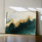 Abstract 335 Canvas Art 60 x 40 cm / Black