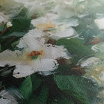 Floral 335 Canvas Art 18" x 24" / 45 x 60 cm / Black
