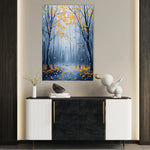 Landscape 335 Canvas Art 18" x 24" / 45 x 60 cm / Black