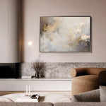 Abstract 336 Canvas Art 18" x 24" / 45 x 60 cm / Black