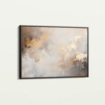 Abstract 336 Canvas Art 18" x 24" / 45 x 60 cm / Black