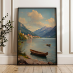 Landscape 336 Canvas Art 18" x 24" / 45 x 60 cm / Black