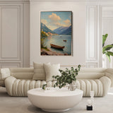 Landscape 336 Canvas Art 18" x 24" / 45 x 60 cm / Black