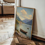 Landscape 336 Canvas Art 18" x 24" / 45 x 60 cm / Black