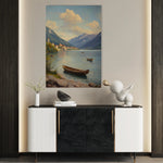 Landscape 336 Canvas Art 18" x 24" / 45 x 60 cm / Black