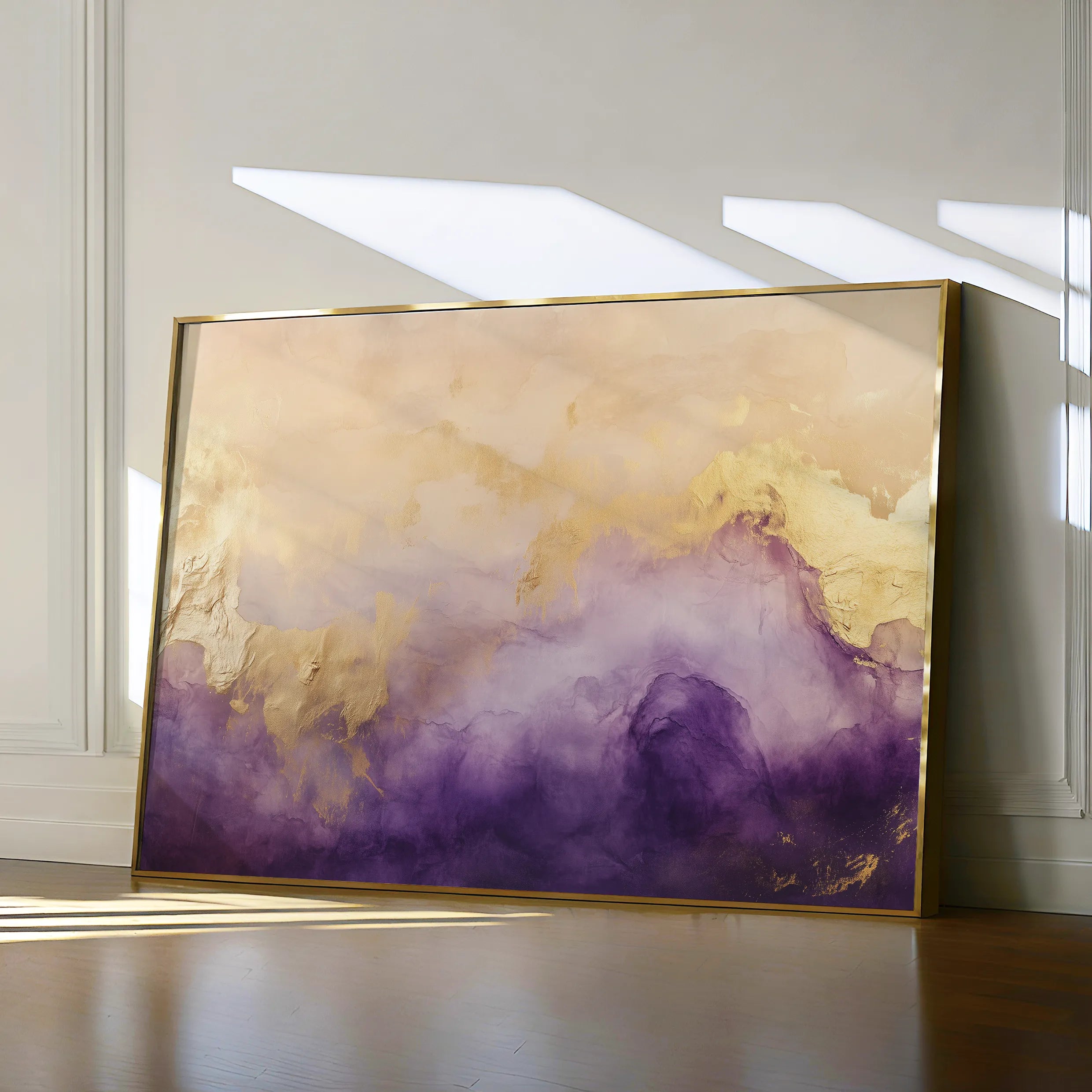 Abstract 337 Canvas Art 18" x 24" / 45 x 60 cm / Black