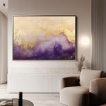 Abstract 337 Canvas Art 18" x 24" / 45 x 60 cm / Black
