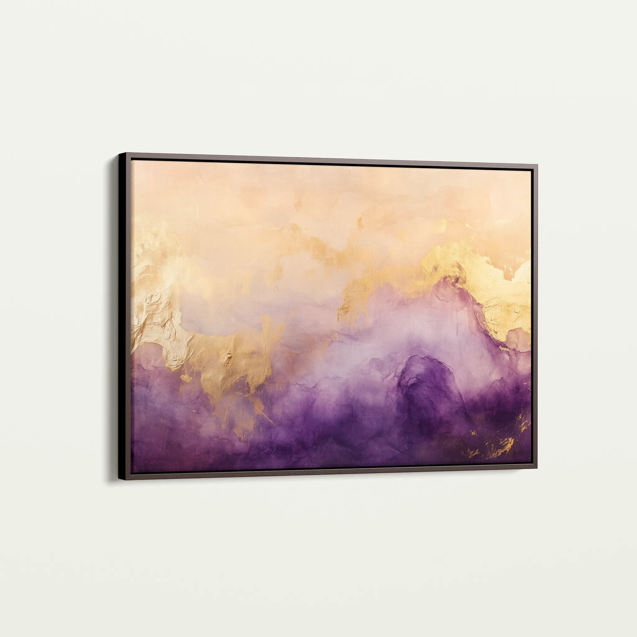 Abstract 337 Canvas Art 18" x 24" / 45 x 60 cm / Black