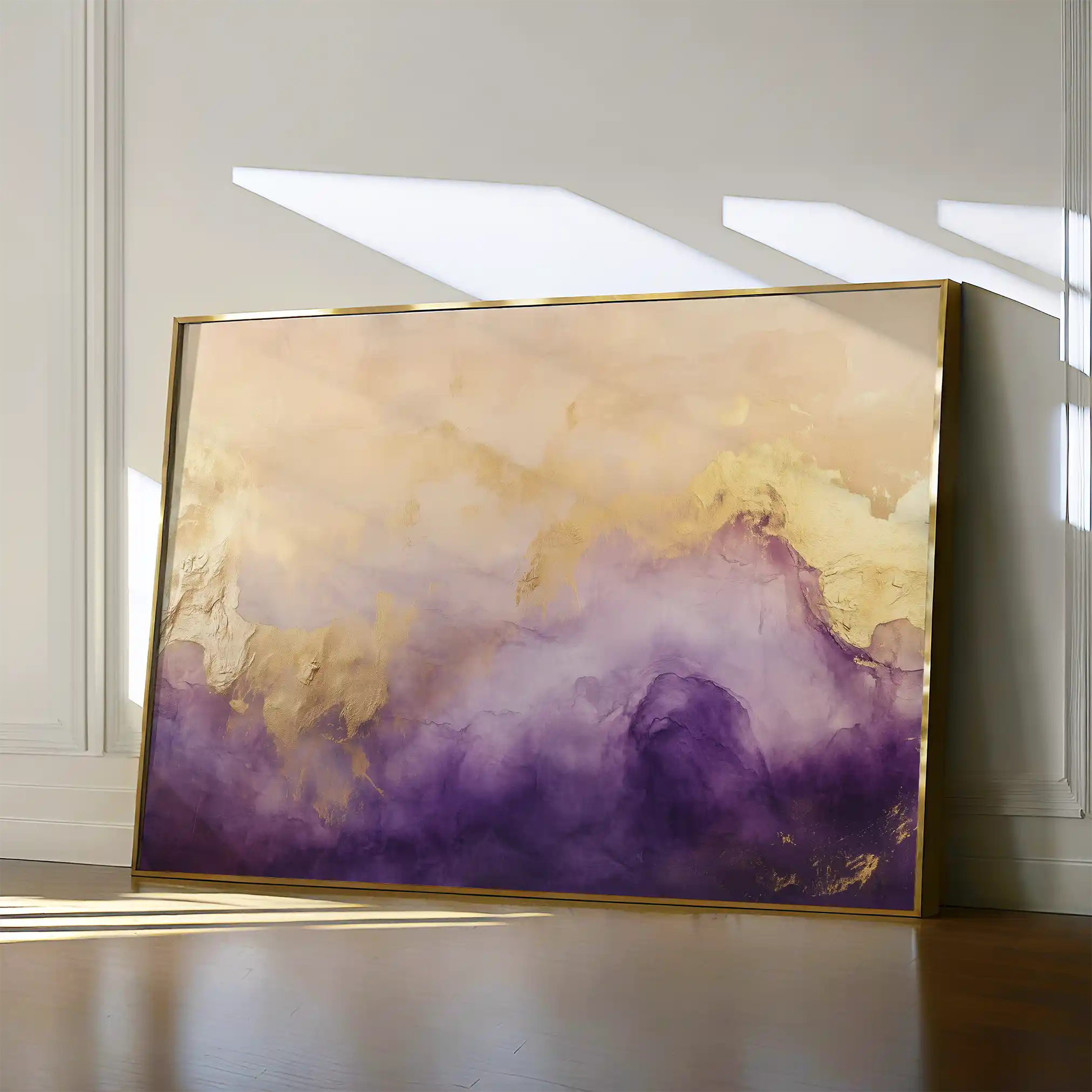 Abstract 337 Canvas Art 60 x 40 cm / Black