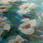 Floral 337 Canvas Art 60 x 40 cm / Black