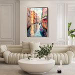 Landscape 337 Canvas Art 18" x 24" / 45 x 60 cm / Black